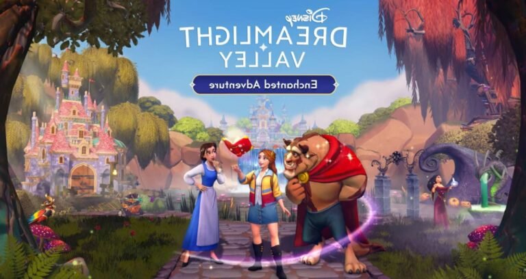 Comment débloquer le rift in time dans Dreamlight Valley 29 un personnage explorant une vallee enchantee