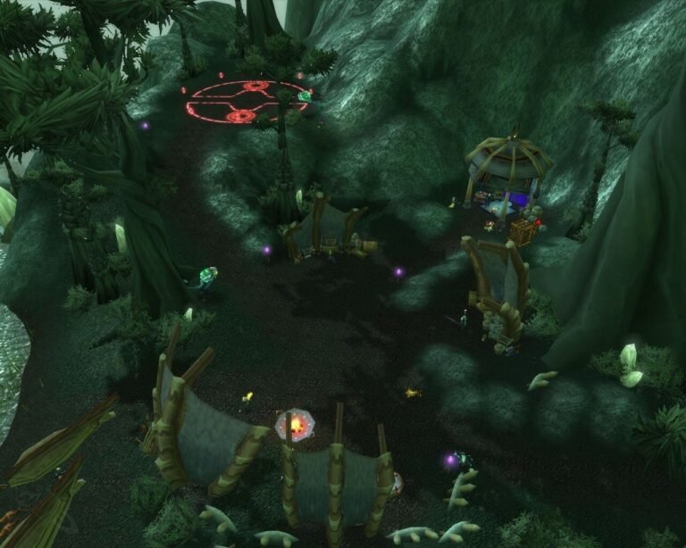 un tapis de sol feu vert bien installe