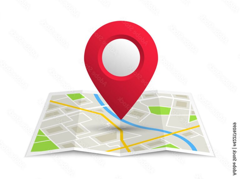 Comment Trouver Les Coordonnées GPS D'un Lieu Précis 40 une carte avec un marqueur gps