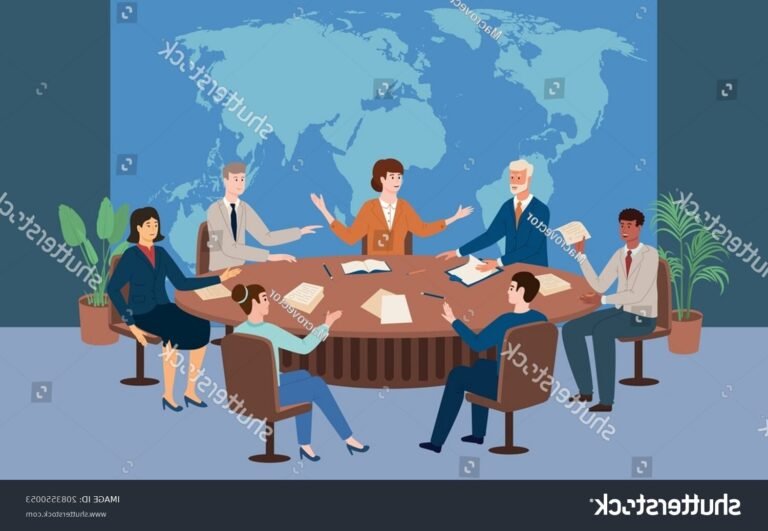 une equipe en reunion autour dune carte