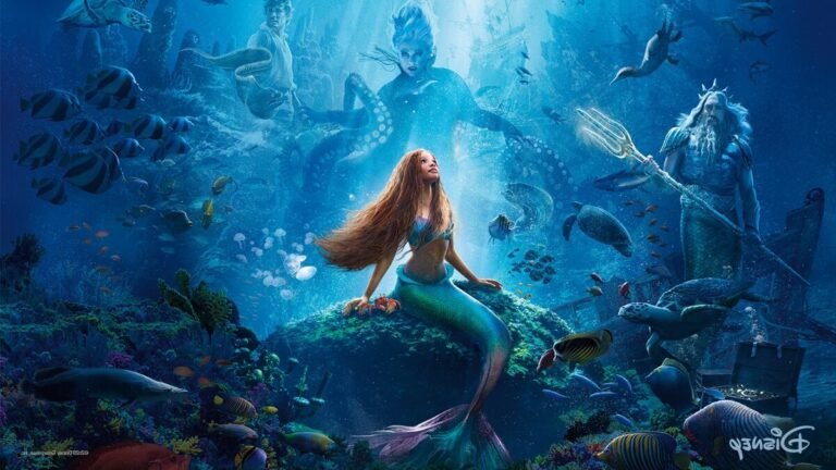 Pourquoi "Mon amie la petite sirène" est-il un classique intemporel 3 une petite sirene nageant dans locean