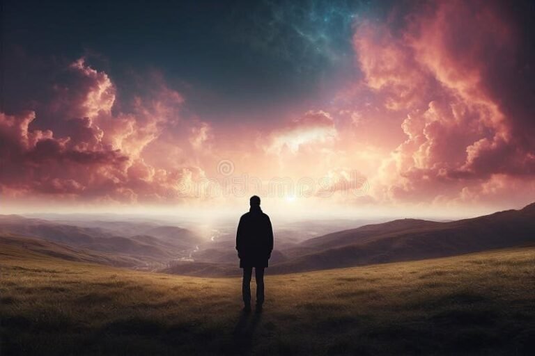 Qu'est-ce que le je-ne-sais-quoi et le presque-rien en philosophie 10 une silhouette contemplant un paysage flou