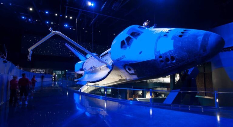 vaisseaux spatiaux au kennedy space center