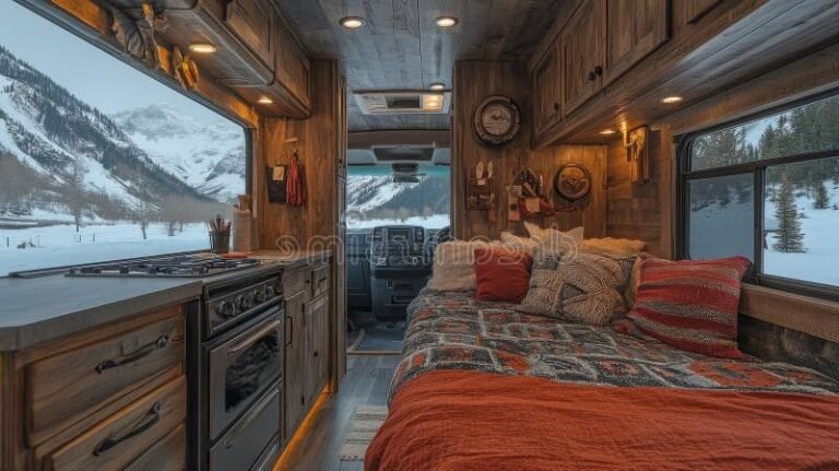 Comment aménager son van de A à Z pour un voyage réussi 45 van amenage avec vue sur la nature