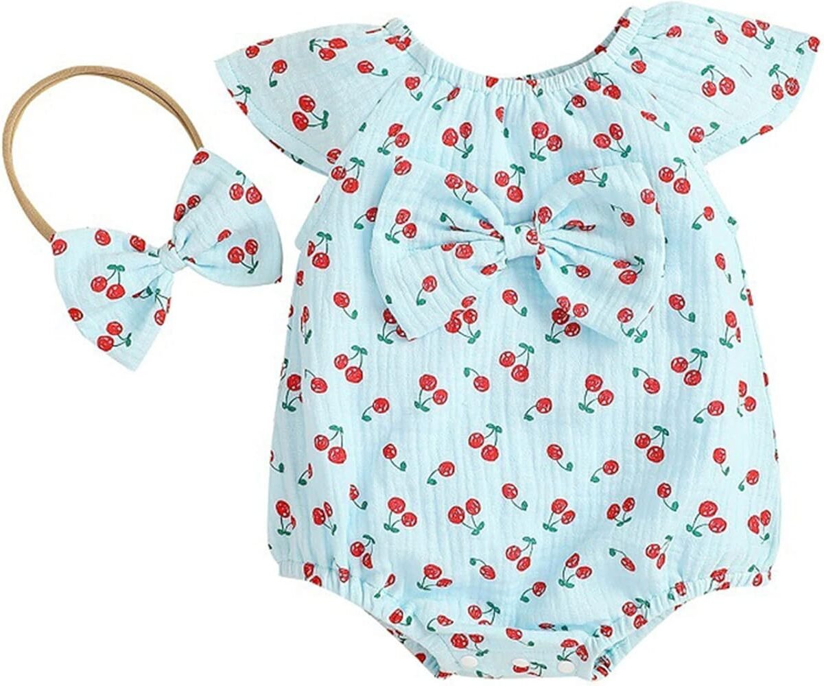 Lot Vêtements Nouveau-né Fille 6 Pièces - Ensemble Body Pantalon Gilet - 100% Coton