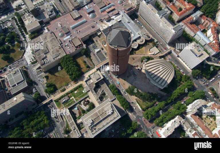 vue aerienne de la part dieu