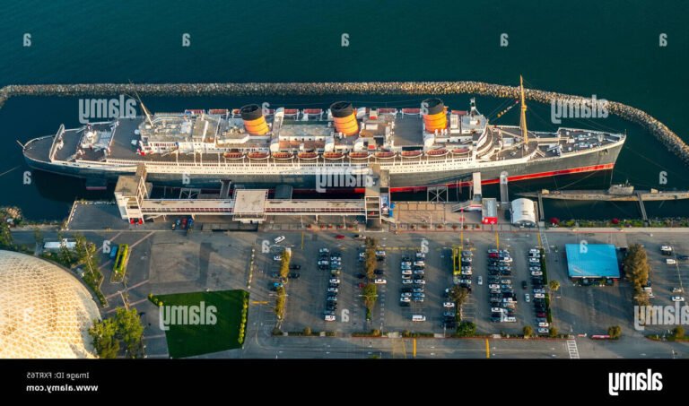 vue aerienne de lhotel queen mary