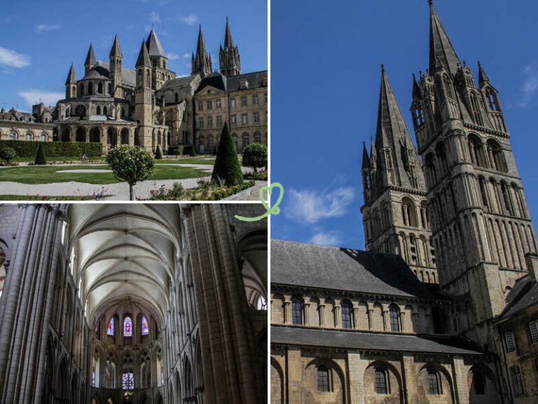 vue panoramique de labbaye aux hommes