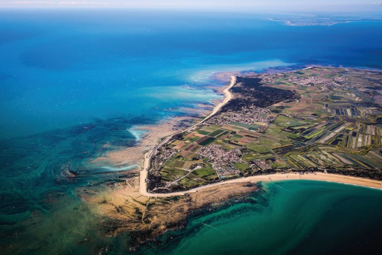 vue panoramique de lile de re