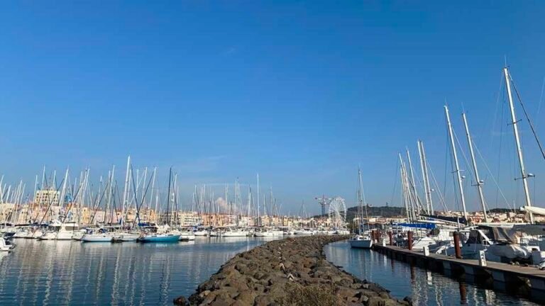 Quel est l'intérêt du port nature au Cap d'Agde 45 vue panoramique du port nature au cap dagde