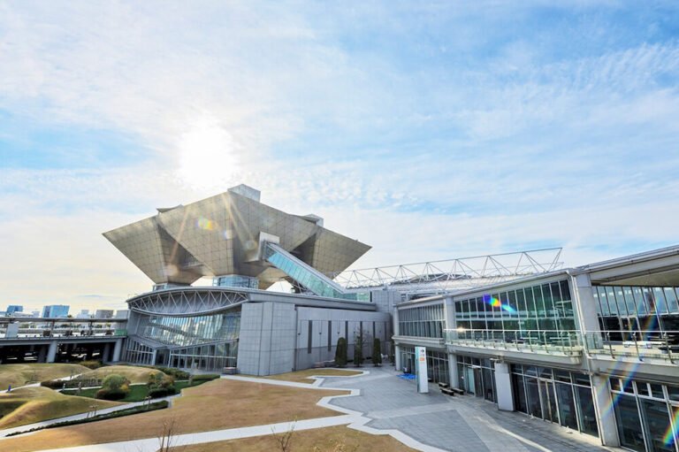 vue panoramique du tokyo big sight